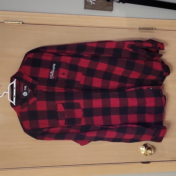 Seven80 Buffalo plaid Flannel shirt XXL - Picture 1 of 5
